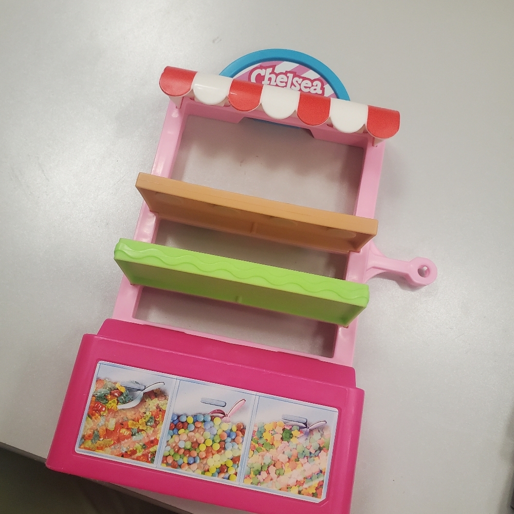 2017 Barbie Chelsea Can Be Snack Stand Replacement Shelf Only